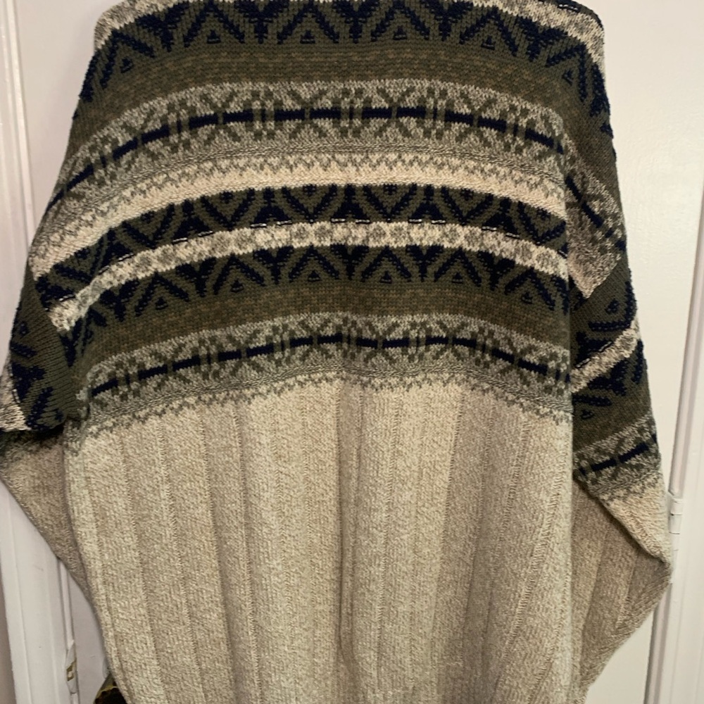 Vintage 90s Fieldmaster Nordic Knitted Men’s Pull Over Sweatshirt Size Large USA - Picture 6 of 8